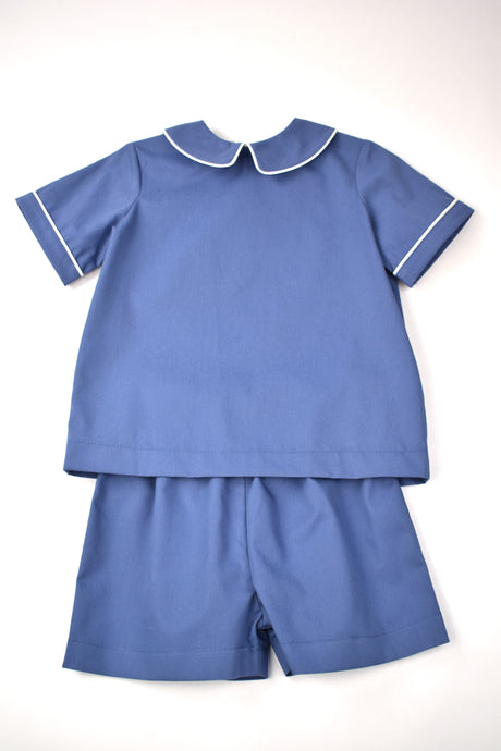 BLUE TWILL BOYS SET