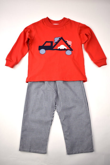 CAR CARRIER TEE AND PANTS SET