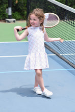 Load image into Gallery viewer, TRELLIS PRINT POLO DRESS