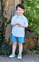 Load image into Gallery viewer, DINOSAUR PRINT POLO