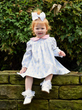 Load image into Gallery viewer, PASTEL NUTCRACKER PRINT DRESS
